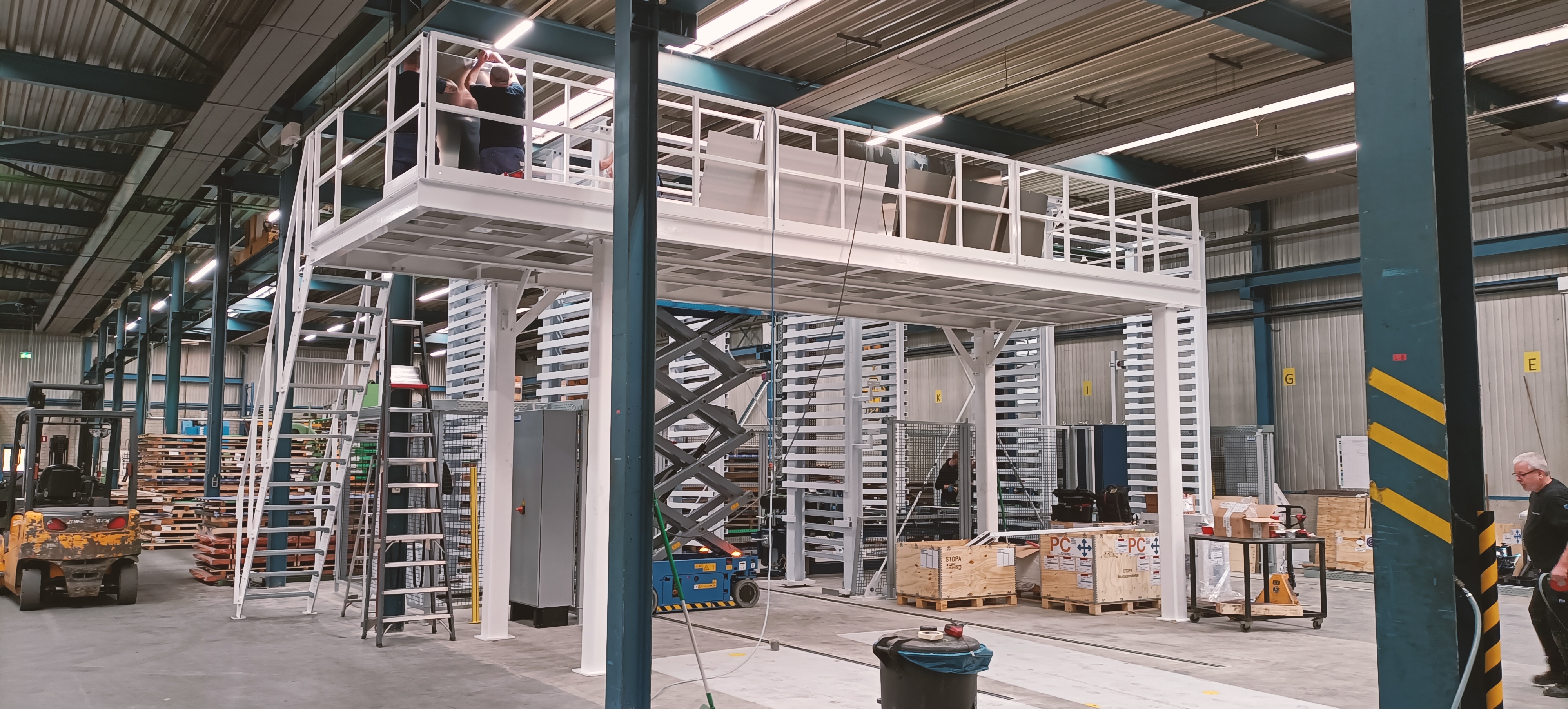 Staalbouw bordes in Eindhoven
