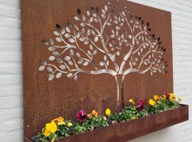 Plantenbak aan de wand