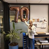 Meisjevankantoor is 70 jaar geworden op 19 mei jl.